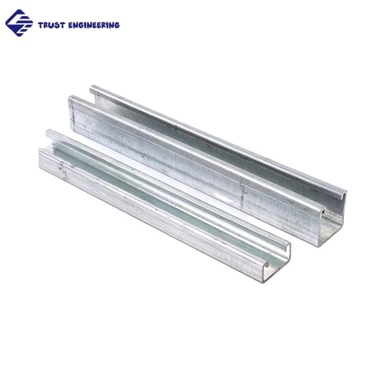 41x21mm strut channel with TRUST ENGINEERING label