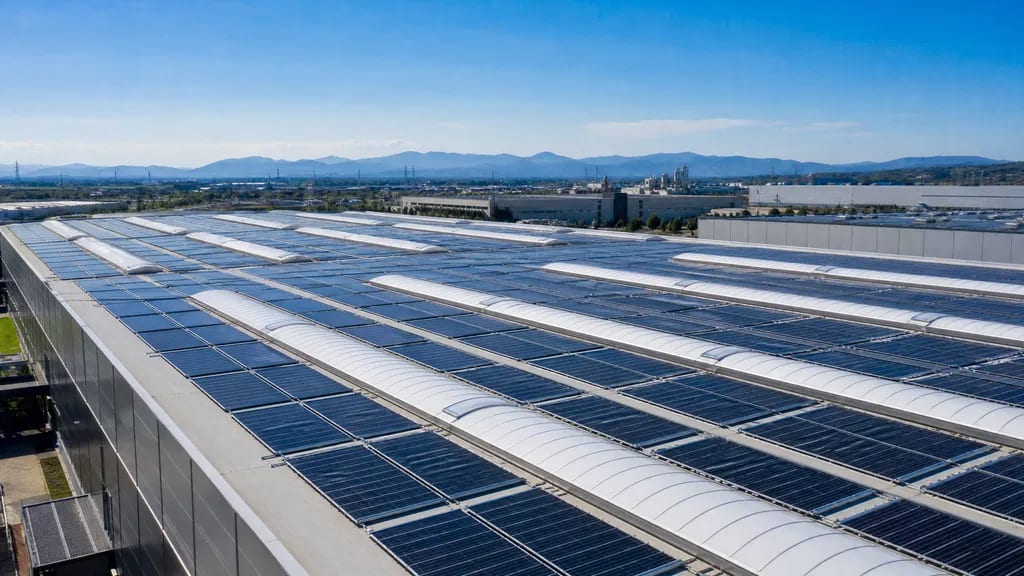 Europe commercial rooftop solar